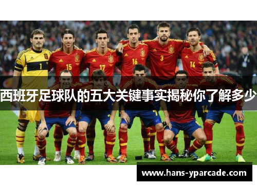 西班牙足球队的五大关键事实揭秘你了解多少
