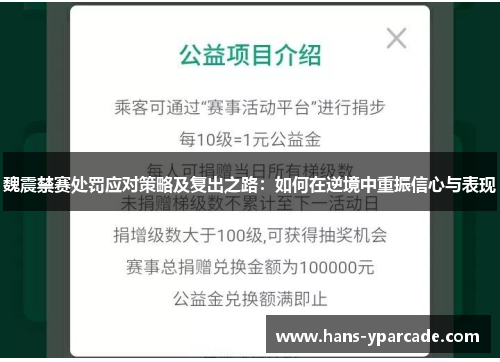 魏震禁赛处罚应对策略及复出之路：如何在逆境中重振信心与表现